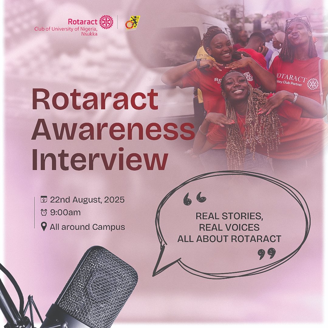 Rotaract Club of UNN tweet media