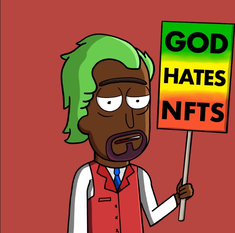 If you aren't paying attention to the OG <a href="/GodHatesNFTees/">God Hates NFTs 🐇</a> collection by <a href="/SrPetersETH/">Sr Peters</a>, you will be kicking yourself later. When the attention is on other ecosystem items, thats the time to snag OGs on the cheap! The price always goes back up, the OGs are the centerpiece of the eco