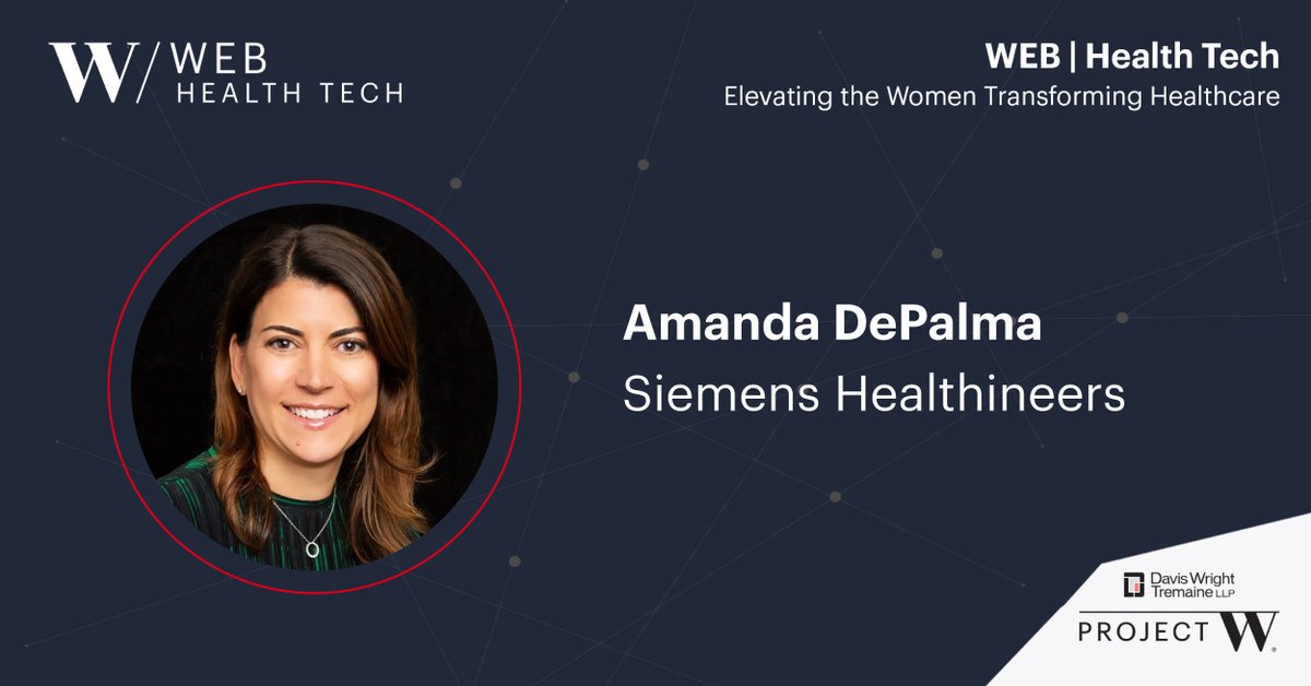 dwtProjectW's tweet image. Meet Amanda DePalma who brings 25+ years of MedTech leadership to WEB | Health Tech! Amanda has a proven track record building high-performing teams and driving worldwide growth through customer-focused strategies.

To learn more and apply by August 22: bit.ly/4lCw4aF