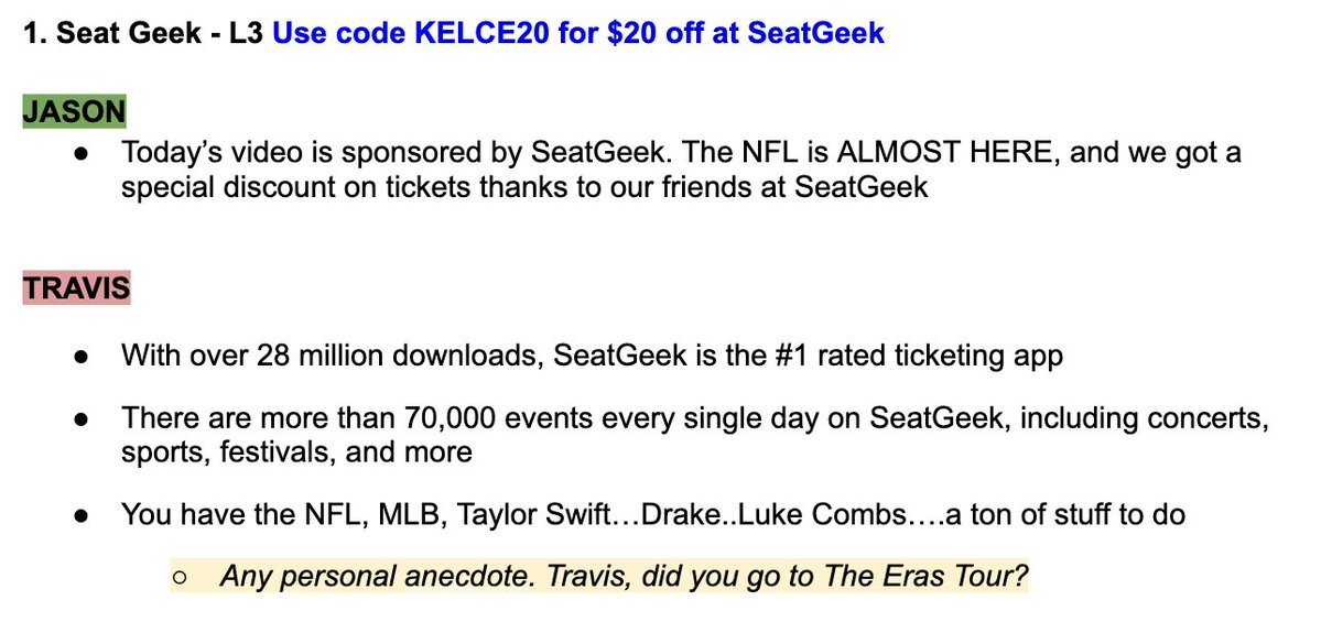 July 2023. Season 1, Episode 50. A small note in a SeatGeek ad read changed everything