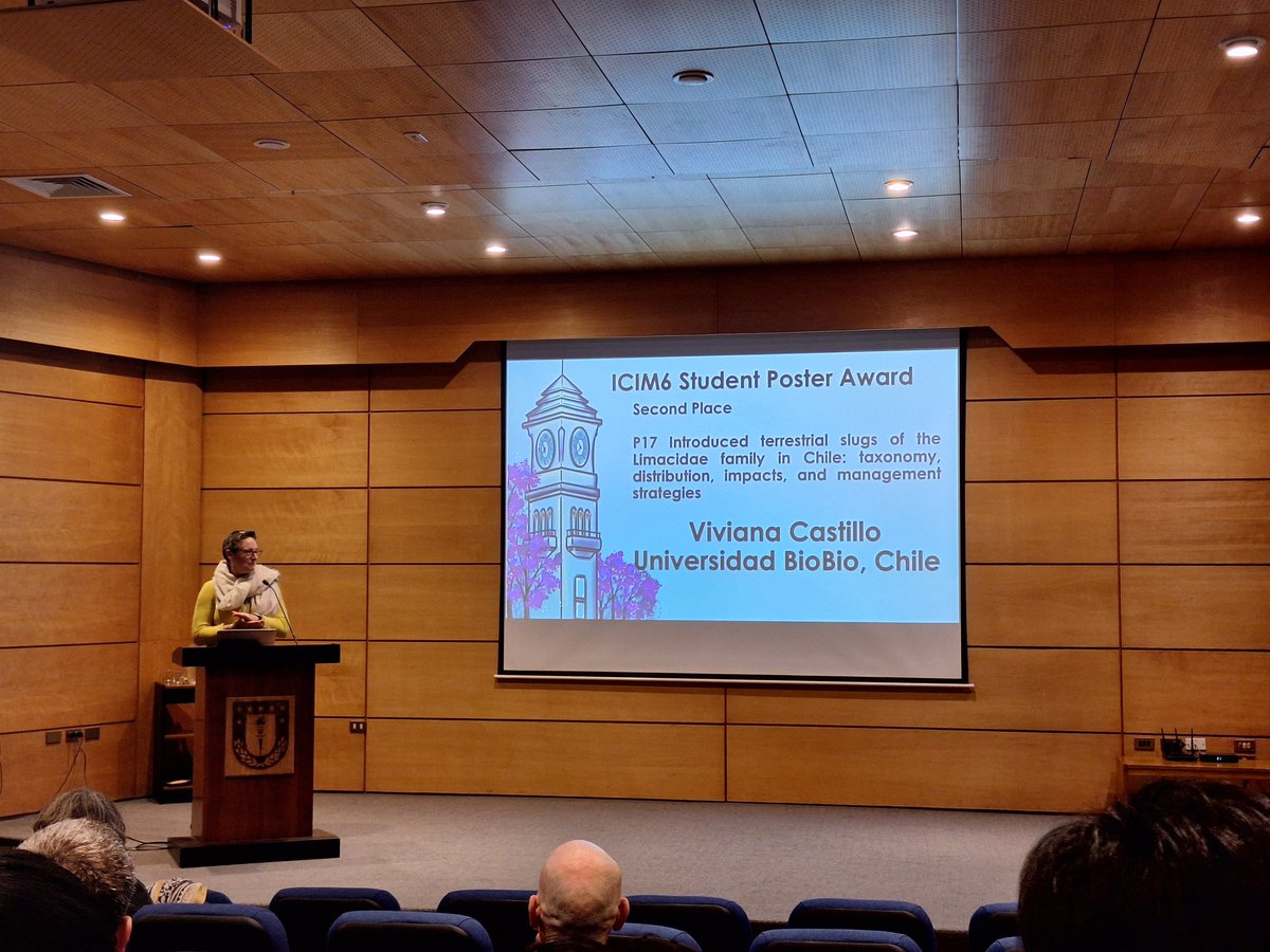 Congratulations to the student award winners at the ICIM 6 in Chile, Concepcion #icim6
