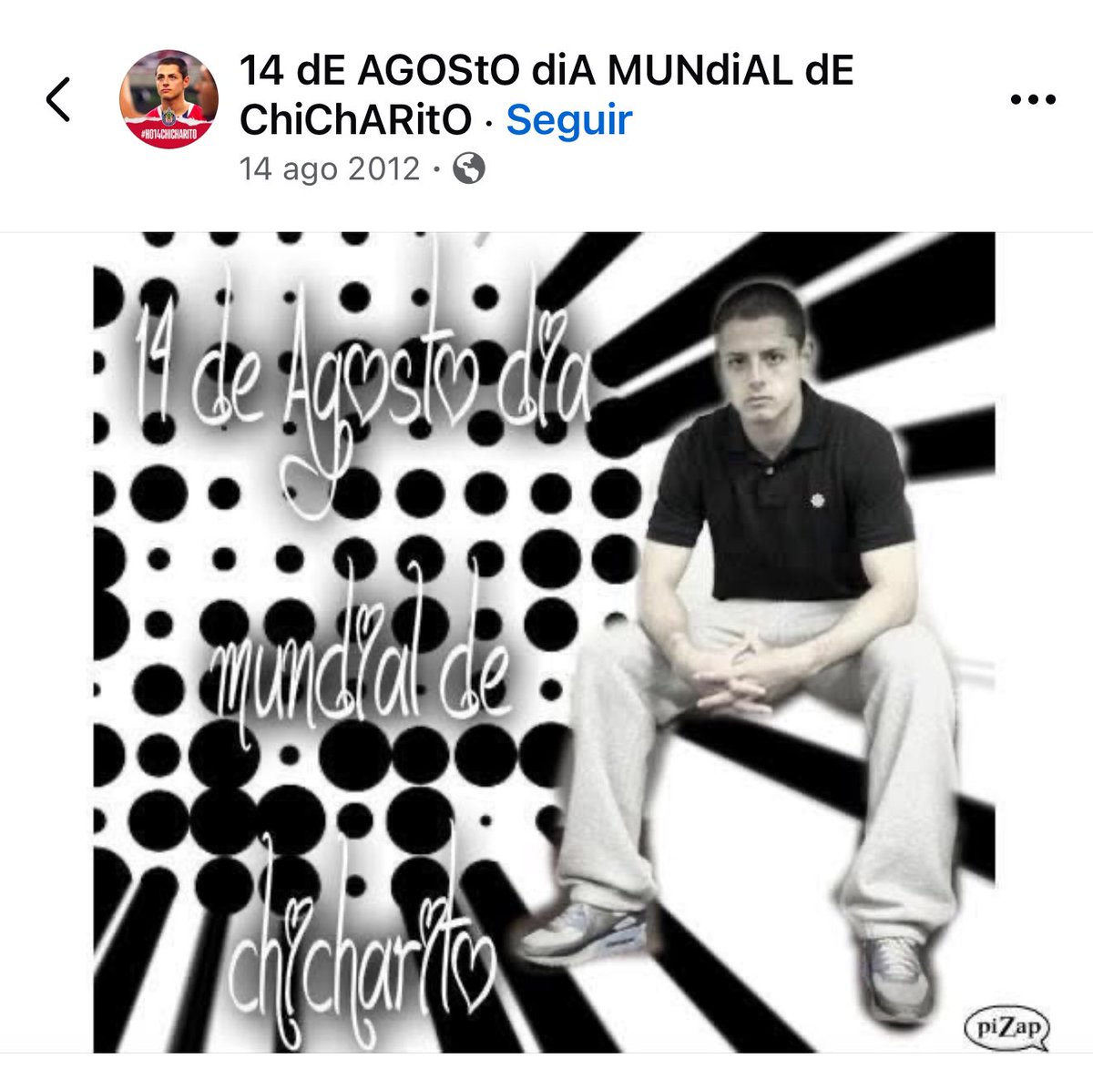 Gaspar_Sparco's tweet photo. Feliz día de Chicharito 👌🏻 @Chivas jaja https://t.co/3mSss4oGVK