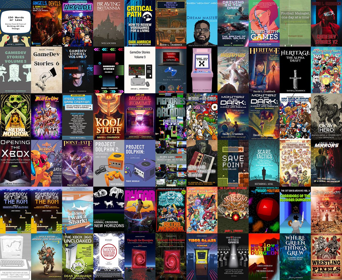 David L. Craddock (@davidlcraddock) on Twitter photo You have just over ⏱️12 hours to grab 66 books📚about video games and #gamedev in the latest <a href="/storybundle/">StoryBundle</a> collection! storybundle.com/games You have just over ⏱️12 hours to grab 66 books📚about video games and #gamedev in the latest <a href="/storybundle/">StoryBundle</a> collection! storybundle.com/games
