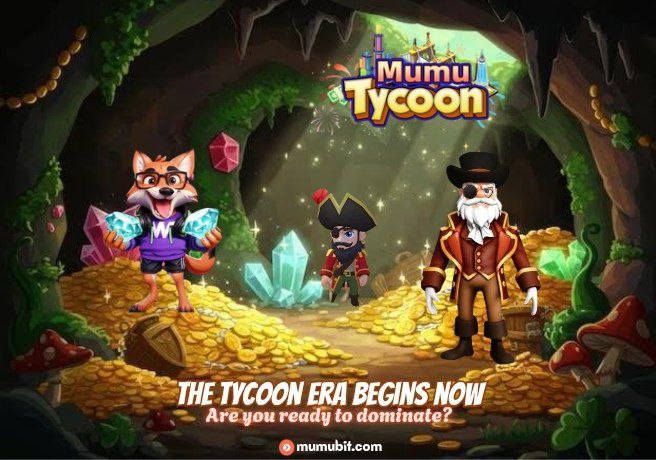 From download to domination in <a href="/MumubitOfficial/">Mumubit</a>.

Getting the latest mumu tycoon V4.0.0 takes minutes, dominating the game takes skill.

Steps:
1️⃣ Visit Mumubit.com &amp; install on your device.
2️⃣ Log in &amp; play
Upgrade now and show the competition who’s boss.

#GameFi