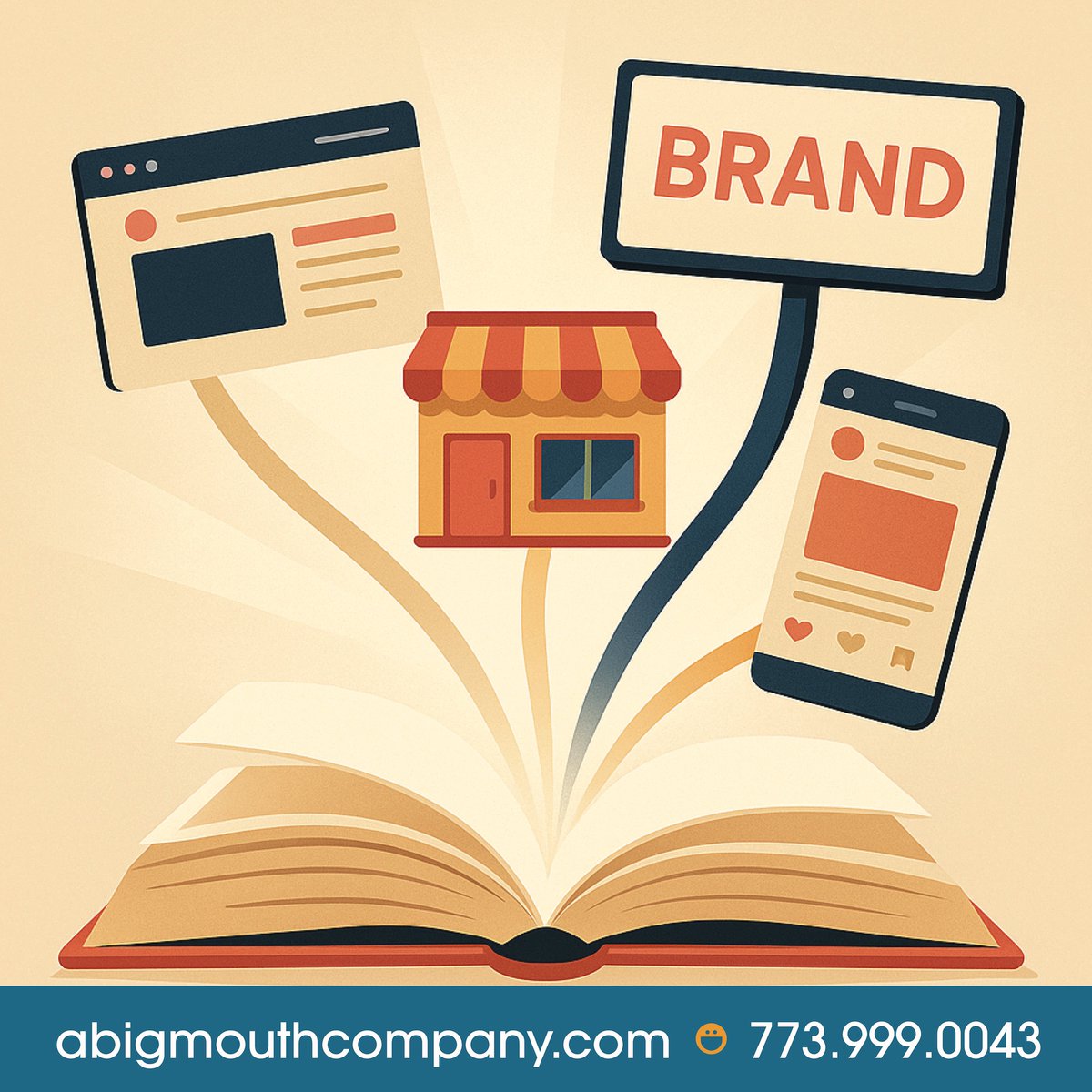 BigMouthChicago's tweet photo. Every brand has a story—are you telling yours in a way that truly connects?

Whether you’re just launching or leveling up, Big Mouth Marketing helps you craft a narrative that inspires, informs, and converts. 

Your story deserves to be heard: 👉 https://t.co/OxwIJf4Kci https://t.co/zSZVncOMGf