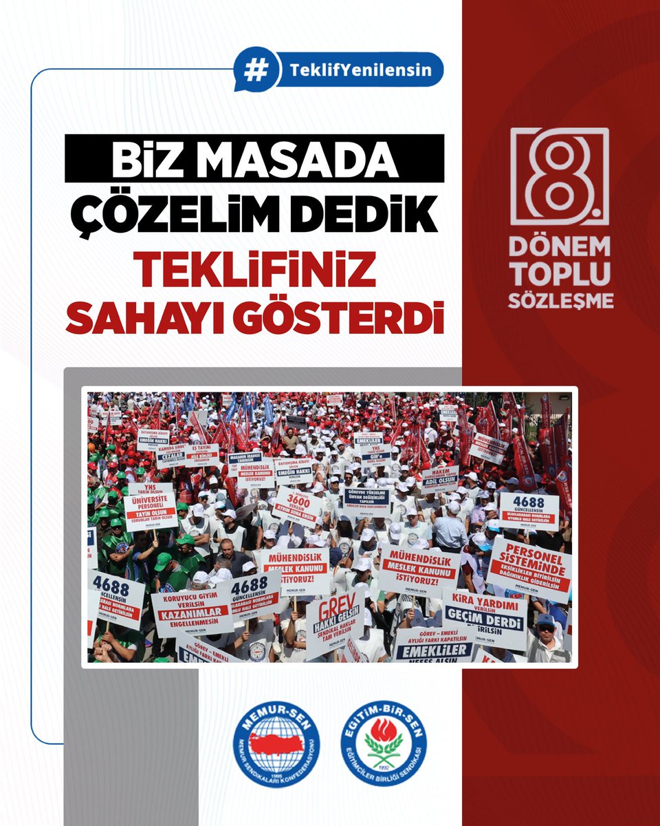 alideniz02's tweet photo. Eğitim ve bilim hizmet kolu çalışanlarının sesi duyulsun 

#TeklifYenilensin https://t.co/ONdl0NdQT9