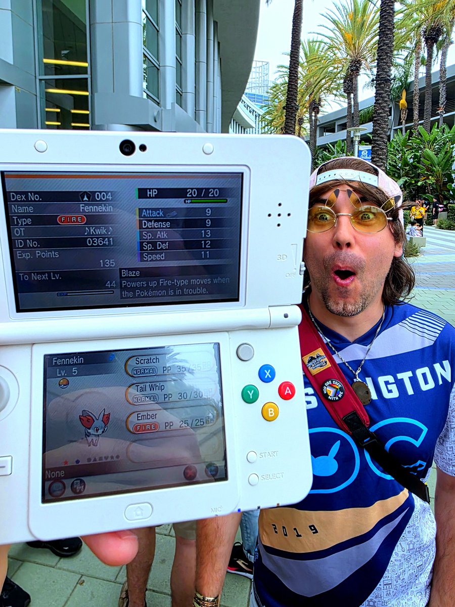 SHINY STARTER FENNEKIN IN Y VERSION WHILE WAITING FOR THE POKÉMON CENTER AT THE POKÉMON WORLD CHAMPIONSHIPS AND IT'S MODEST!!

356 resets, I'm so happy right now 🥰