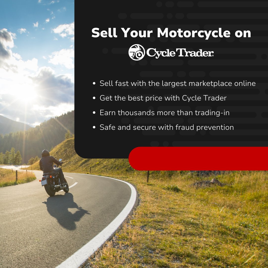 🏍️ August is the perfect time to sell your motorcycle and make space for your next big ride! ☀️🚦List it easily on Cycle Trader and keep your summer rolling. Start now 👉 brnw.ch/21wUVdh

#CycleTrader #SellYourMotorcycle #BuySellRide #BuySellResearch #Motorcycle