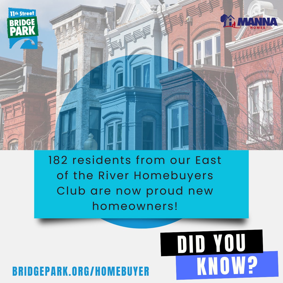 DCBridgePark's tweet photo. 🏡 Ready to become a homeowner?

Next Sat, 10 AM–1 PM, join our East of the River Homebuyers Club featuring Duane Sewell of DMV Home Inspections! Qualify for $2,500 in grants &amp; get tips on buying a home.
https://t.co/vKSBw4RZGt

#DCBridgePark https://t.co/NnihYoHwM6