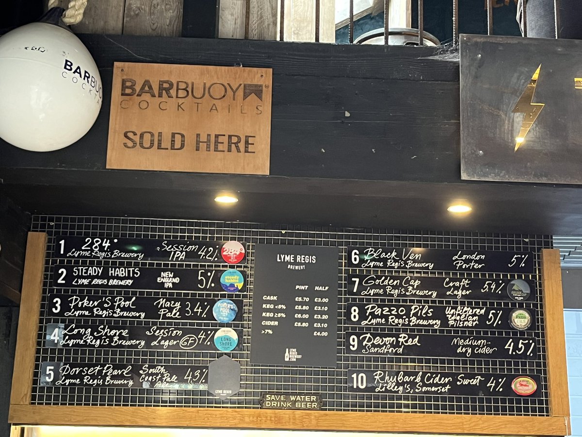 Steady Habits and Golden Cap 🍻 
<a href="/LymeRegisBrew/">Lyme Regis Brewery</a> 
<a href="/PintsBeauty/">Pints Of Beauty</a>