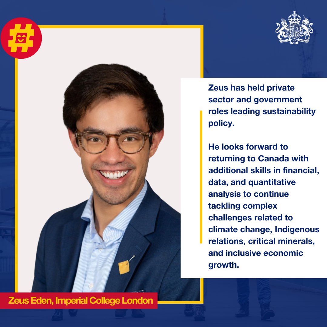 UK in Canada 🇬🇧🇨🇦 (@ukincanada) on Twitter photo Meet Canada’s 2025-26 recipients of a fully funded master’s scholarship to the UK through the #Chevening Scholarship. ✈️🎓🇬🇧
 
Applications for next year’s cohort are open until 7 Oct👇
chevening.org/scholarship/ca… Meet Canada’s 2025-26 recipients of a fully funded master’s scholarship to the UK through the #Chevening Scholarship. ✈️🎓🇬🇧
 
Applications for next year’s cohort are open until 7 Oct👇
chevening.org/scholarship/ca…