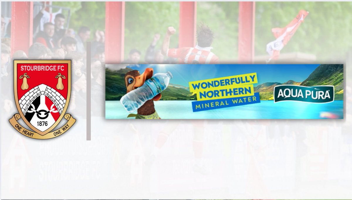 𝐒𝐭𝐨𝐮𝐫𝐛𝐫𝐢𝐝𝐠𝐞 𝐅𝐂 🤝 𝐀𝐪𝐮𝐚 𝐏𝐮𝐫𝐚

We are pleased to welcome Aqua Pura on board as our official hydration partners for the 2025/26 season💧

We really appreciate them keeping the squad well hydrated this season 🙌🏻

#StourbridgeFC | #Glassboys