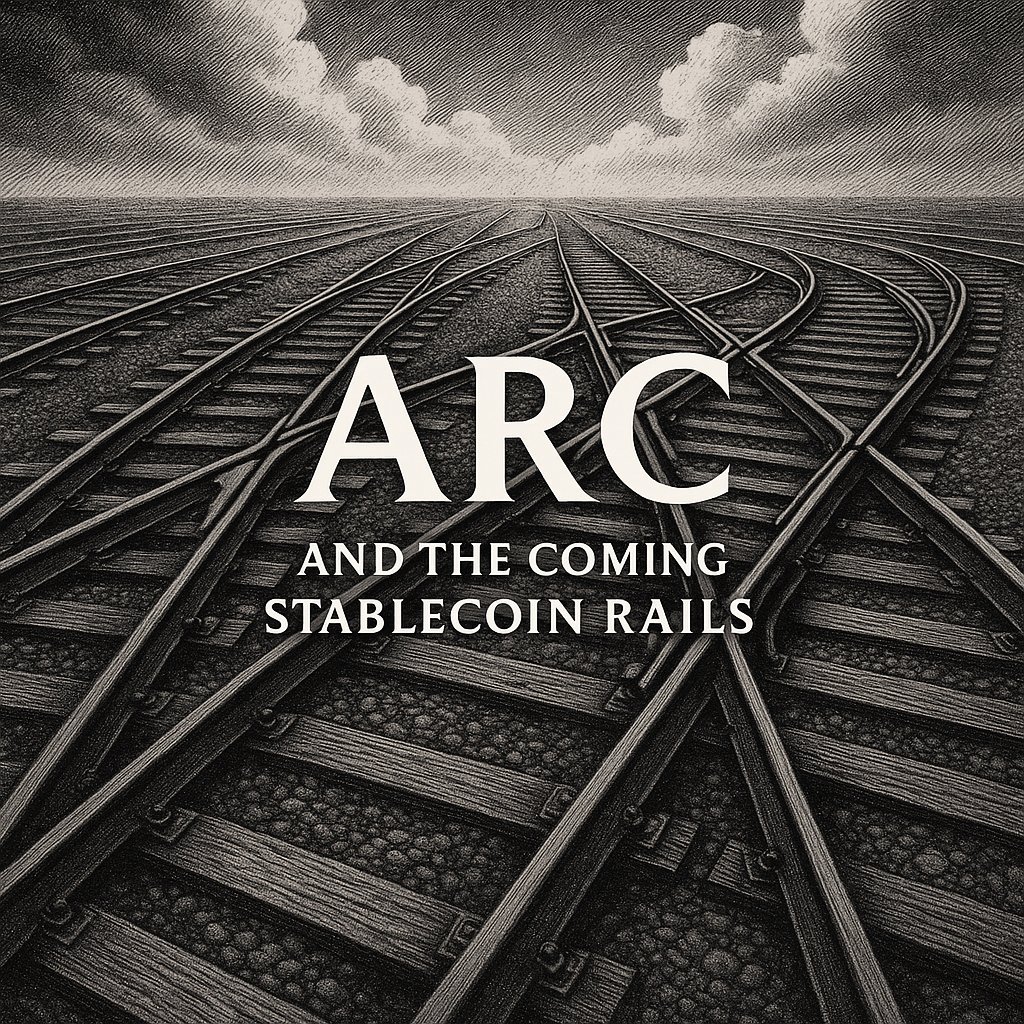 c0git0x's tweet image. Trillions daily are moved on @Visa rails and you never think about it. @circle's new L1 Arc wants to be the #blockchain version. If it works, it could quietly reshape global payments.
My take: thecalderwyninstitute.substack.com/p/why-arc-coul… $USDC