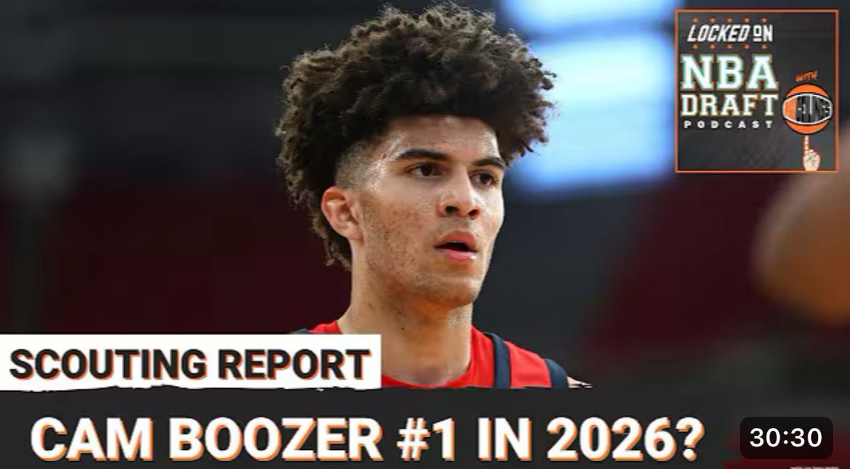 NBA Draft Dude 🤙 (@coreytulaba) on Twitter photo New Pod!
<a href="/albertoeghim/">ALBERT GHIM</a> and I make our <a href="/LockedOnNetwork/">Locked On Podcast Network</a> debut, breaking down the game of Duke bound Cam Boozer in a 2026 NBA Draft preseason Scouting Report 📝
— Offense
— Defense
— NBA Comps
Listen, watch, & sub at the links ⬇️ New Pod!
<a href="/albertoeghim/">ALBERT GHIM</a> and I make our <a href="/LockedOnNetwork/">Locked On Podcast Network</a> debut, breaking down the game of Duke bound Cam Boozer in a 2026 NBA Draft preseason Scouting Report 📝
— Offense
— Defense
— NBA Comps
Listen, watch, & sub at the links ⬇️