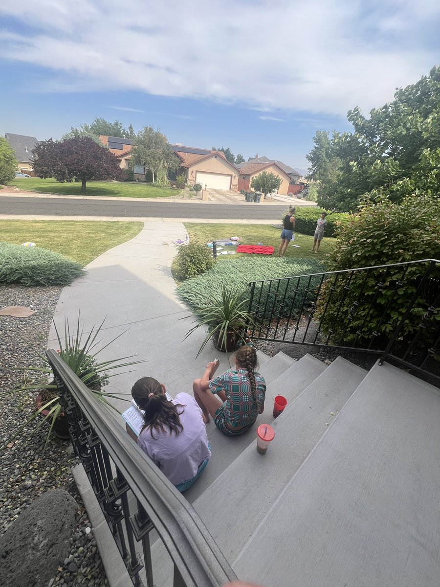School is outside today!