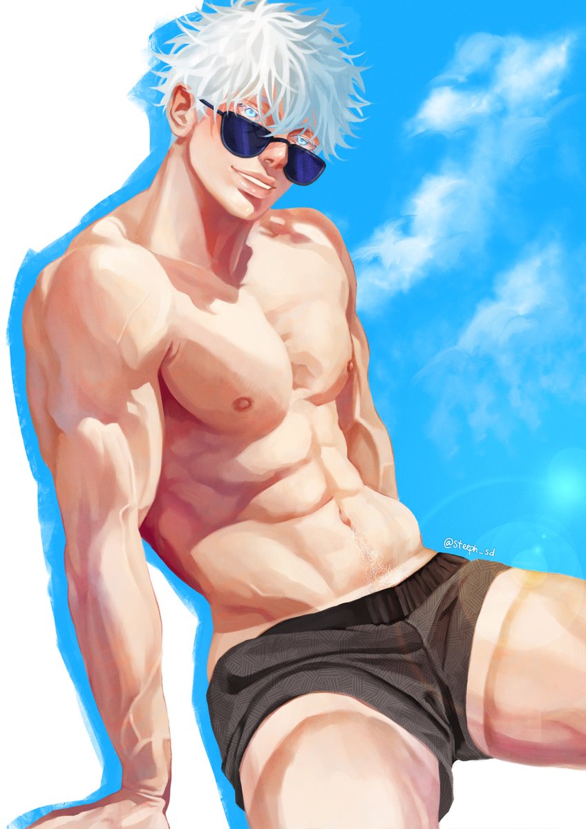 summer looks good on him🌊
#GojoSatoru