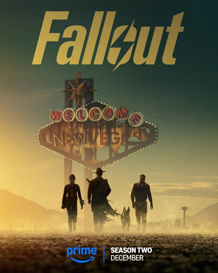 RottenTomatoes's tweet photo. First poster #Fallout: Season 2 - premiering in December on Prime Video. https://t.co/5vsXvsKz0n