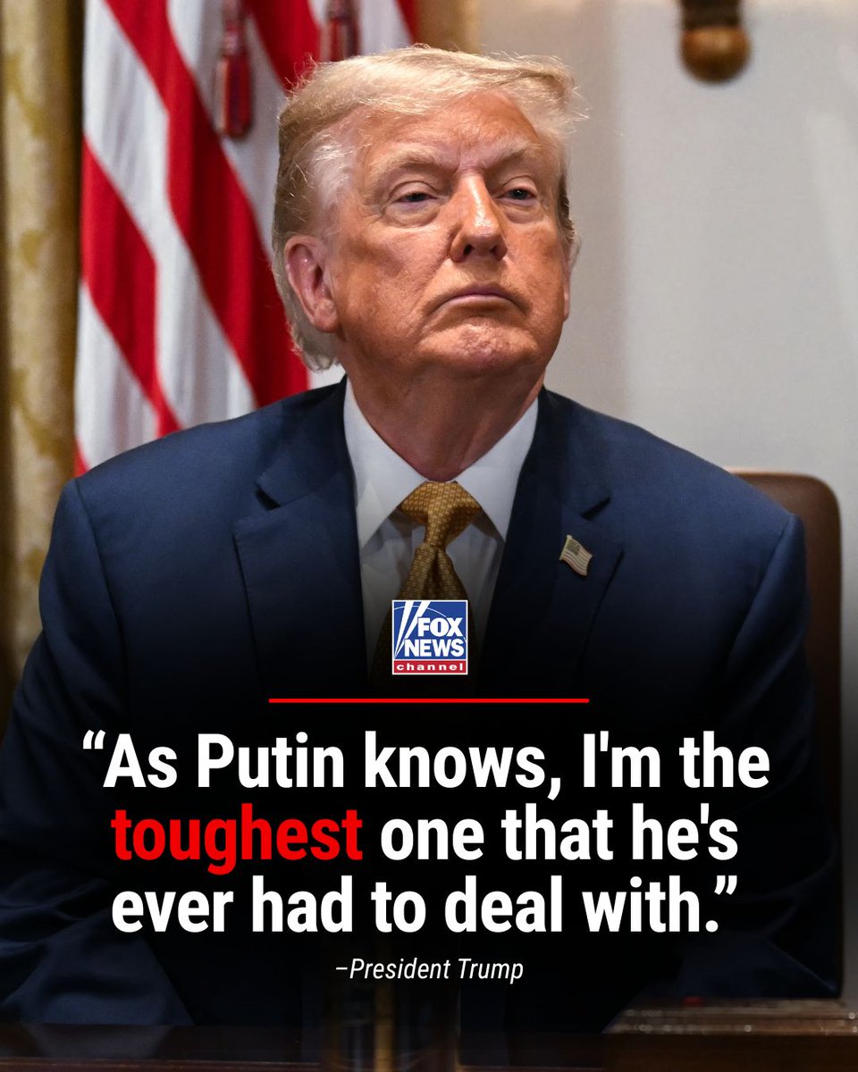 Fox News (@foxnews) on Twitter photo โITโS LIKE CHESSโ: <a href="/realDonaldTrump/">Donald J. Trump</a> reveals his game plan for the high-stakes summit with Putin in Alaska, outlining how his negotiations with the Russian leader will differ from those of past presidents โ including Bush, Obama, and Biden. โITโS LIKE CHESSโ: <a href="/realDonaldTrump/">Donald J. Trump</a> reveals his game plan for the high-stakes summit with Putin in Alaska, outlining how his negotiations with the Russian leader will differ from those of past presidents โ including Bush, Obama, and Biden.