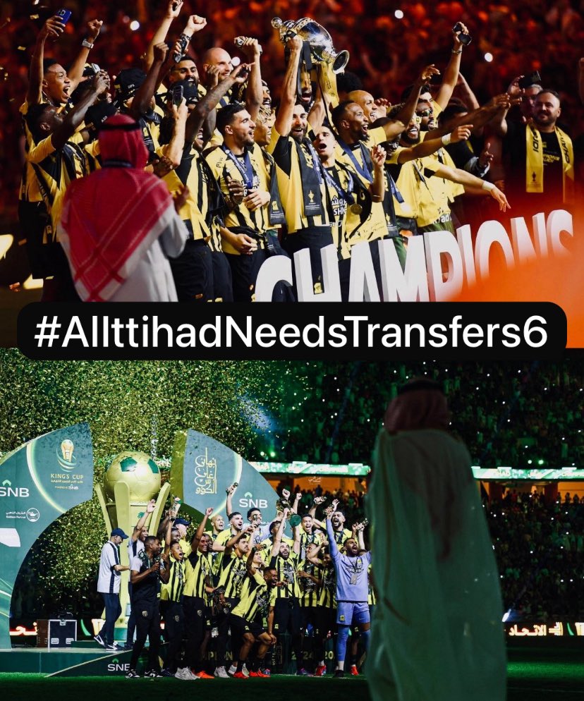 FH_MHY's tweet photo. #AlIttihadNeedsTransfers6🟡⚫️
الاتحاد يستحق أن يدعم كما يتم دعم غيره.
الاتحاد يستحق إكمال إحتياجاته مثل خصومه.
الاتحاد يستحق أن يساوى بالدعم كمنافسيه.
الاتحاد يستحق أن تقدر قيمته ومكانته وشعبيته.
الاتحاد يستحق أن يستقطب الأفضل كغيره.
الاتحاد يستحق ميزانية كبيرة تليق بإستحقاقاته. https://t.co/LVwsRmbUFA