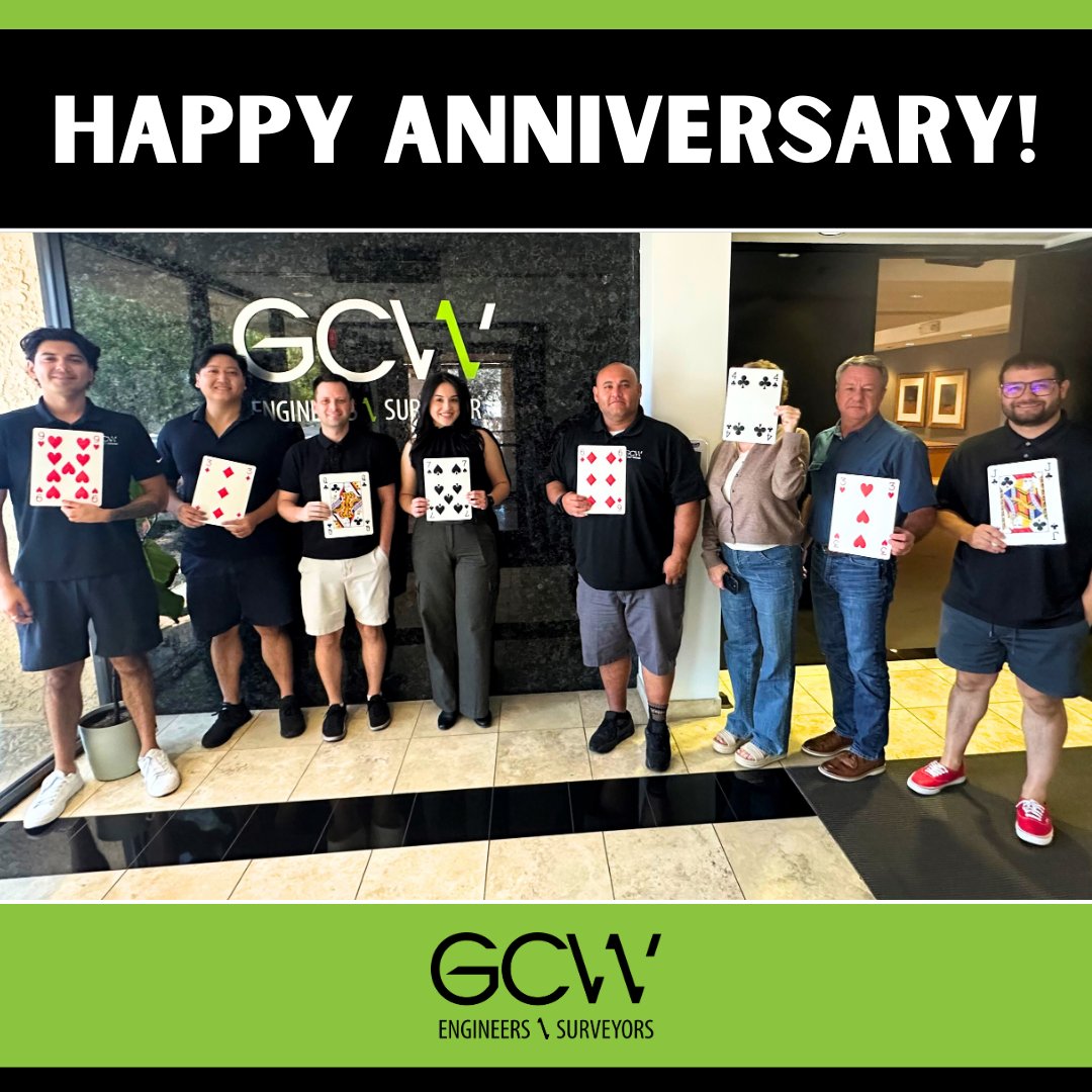 Congrats to our August work anniversary crew! Yesterday’s Anniversary Draw awarded a total of $3,700 to team members marking their milestones this month. We appreciate your hard work and dedication!
#AnniversaryDraw #LifeAtGCW #TeamAppreciation