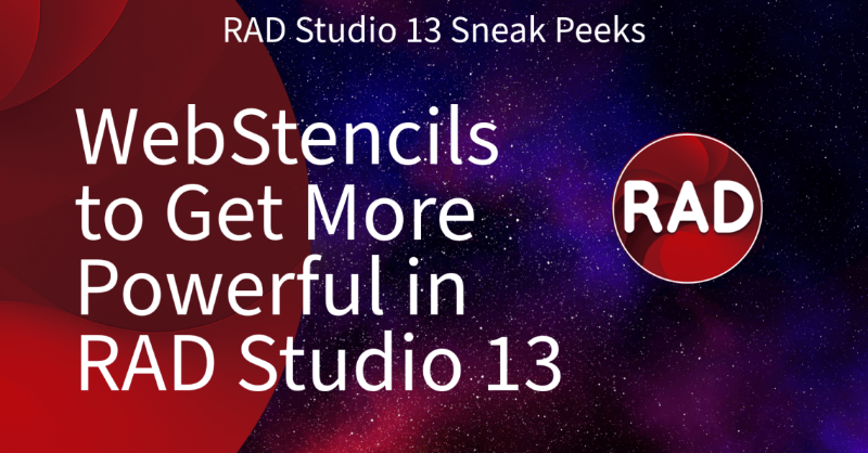 EmbarcaderoTech's tweet photo. The upcoming RAD Studio 13 will make WebStencils more powerful than ever! Build secure, modern web apps faster—and grab our free HTMX guide, now in Spanish! 

𝘕𝘰𝘵𝘦:  (𝑃𝑟𝑒 𝑟𝑒𝑙𝑒𝑎𝑠𝑒, 𝘧𝘦𝘢𝘵𝘶𝘳𝘦𝘴 𝘮𝘢𝘺 𝘤𝘩𝘢𝘯𝘨𝘦 𝘣𝘦𝘧𝘰𝘳𝘦 𝘎𝘈 𝘳𝘦𝘭𝘦𝘢𝘴𝘦.)