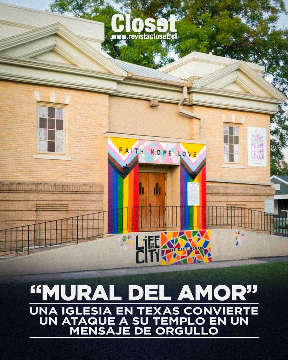 Después de que una iglesia inclusiva LGBTIQA+ en Texas fuera vandalizada, la comunidad se unió para transformar el acto de odio en algo hermoso 👉 instagram.com/p/DM_cJekuOaD/…
