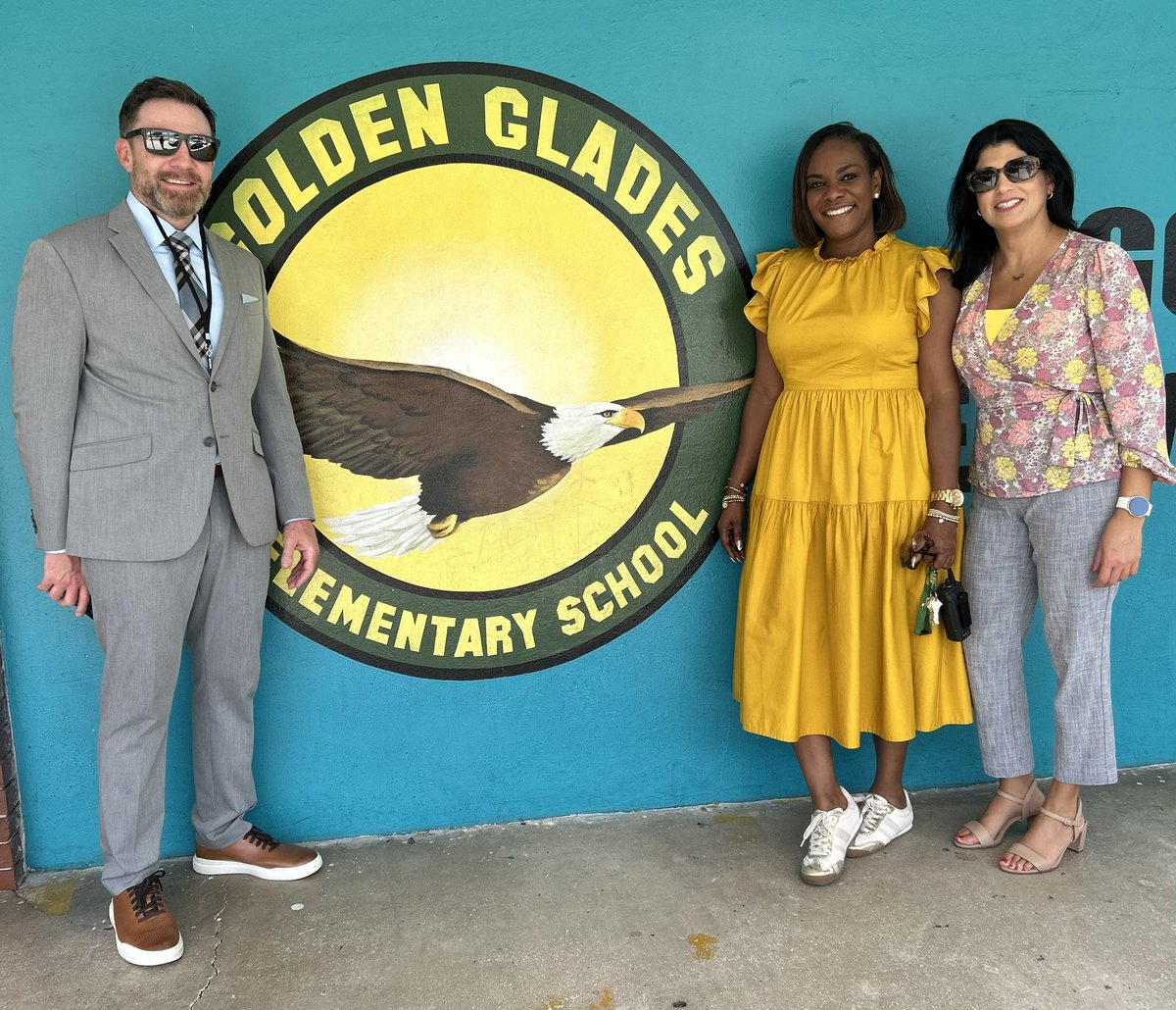 The Eagles <a href="/_golden_eagles/">Golden Glades ES</a> are starting the year off strong and confident! Best wishes to an amazing academic year! <a href="/MDCPS/">Miami-Dade Schools</a> <a href="/jldotres/">Jose L. Dotres</a> #YourBestChoiceMDCPS