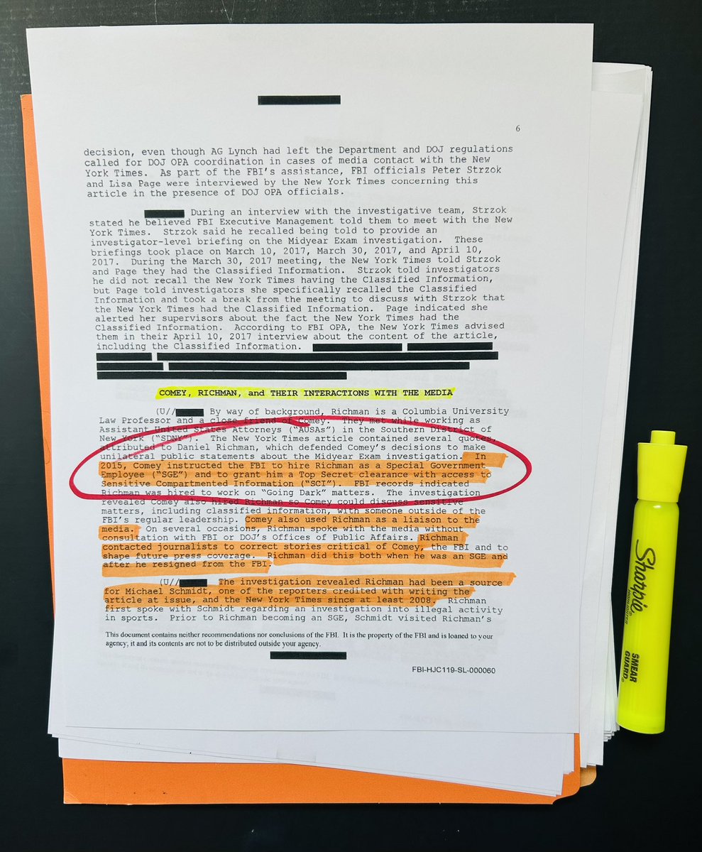 Catherine Herridge (@c__herridge) on Twitter photo Developing:
I understand there is renewed investigative interest in Comey's 2017 testimony about his role in media leaks to the Senate Judiciary Committee.
Under oath, the former FBI Director answered direct questions from Senator Grassley
<a href="/ChuckGrassley/">Chuck Grassley</a> “Have you ever Developing:
I understand there is renewed investigative interest in Comey's 2017 testimony about his role in media leaks to the Senate Judiciary Committee.
Under oath, the former FBI Director answered direct questions from Senator Grassley
<a href="/ChuckGrassley/">Chuck Grassley</a> “Have you ever