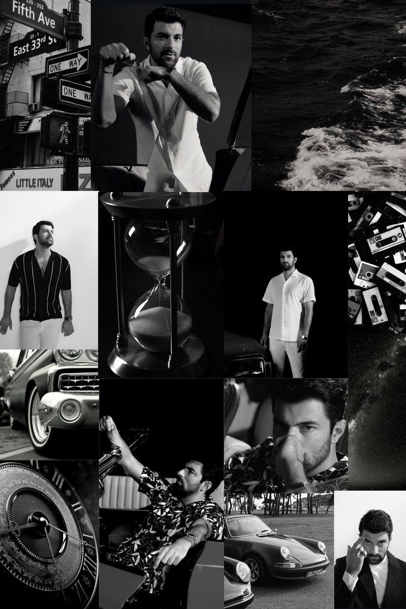 #EnginAkyürek : b/w aesthetic 🖤✨️