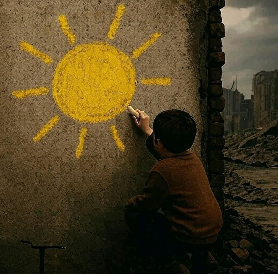 𝑩𝒂𝒛𝒆𝒏 𝒈𝒆𝒓𝒊 𝒅𝙤̈𝒏𝙪̈𝙨̧ 𝒚𝒐𝒌𝒕𝒖𝒓; 
𝒅𝙤̈𝒏𝒔𝒆𝒏 𝒅𝒆 𝒂𝒚𝒏ı 𝒊𝒏𝒔𝒂𝒏 𝒅𝒆𝙜̆𝒊𝒍𝒔𝒊𝒏𝒅𝒊𝒓.

Sen, sadece bir yerden dönmedin;  
bir yanılsamadan uyanıp, çıktın.  
Bir düş kırıntısının peşinden yürüyüp  
daha derin bir loşluğa vardın.  

Ne sesin buraya ait, ne