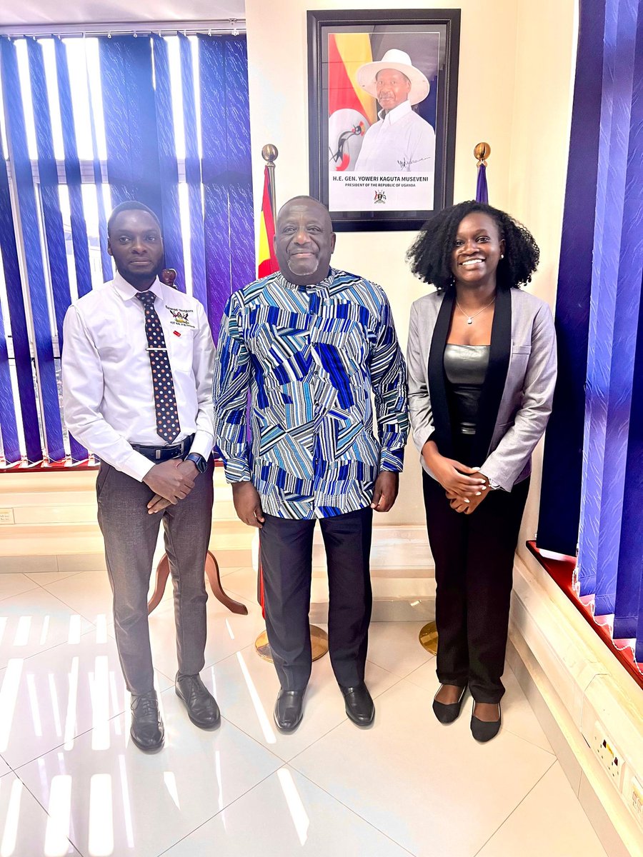 Earlier today, the V.P. <a href="/kadondigracious/">Kadondi Gracious</a> &amp; the finance minister <a href="/AkramMpind7849/">@A&F lens</a> had a fruitful conversation with <a href="/UCC_ED/">Hon. Nyombi Thembo</a> on how the students' guild can partner with <a href="/UCC_Official/">UCC</a> to promote digital literacy. 

#SsentamuGovernment