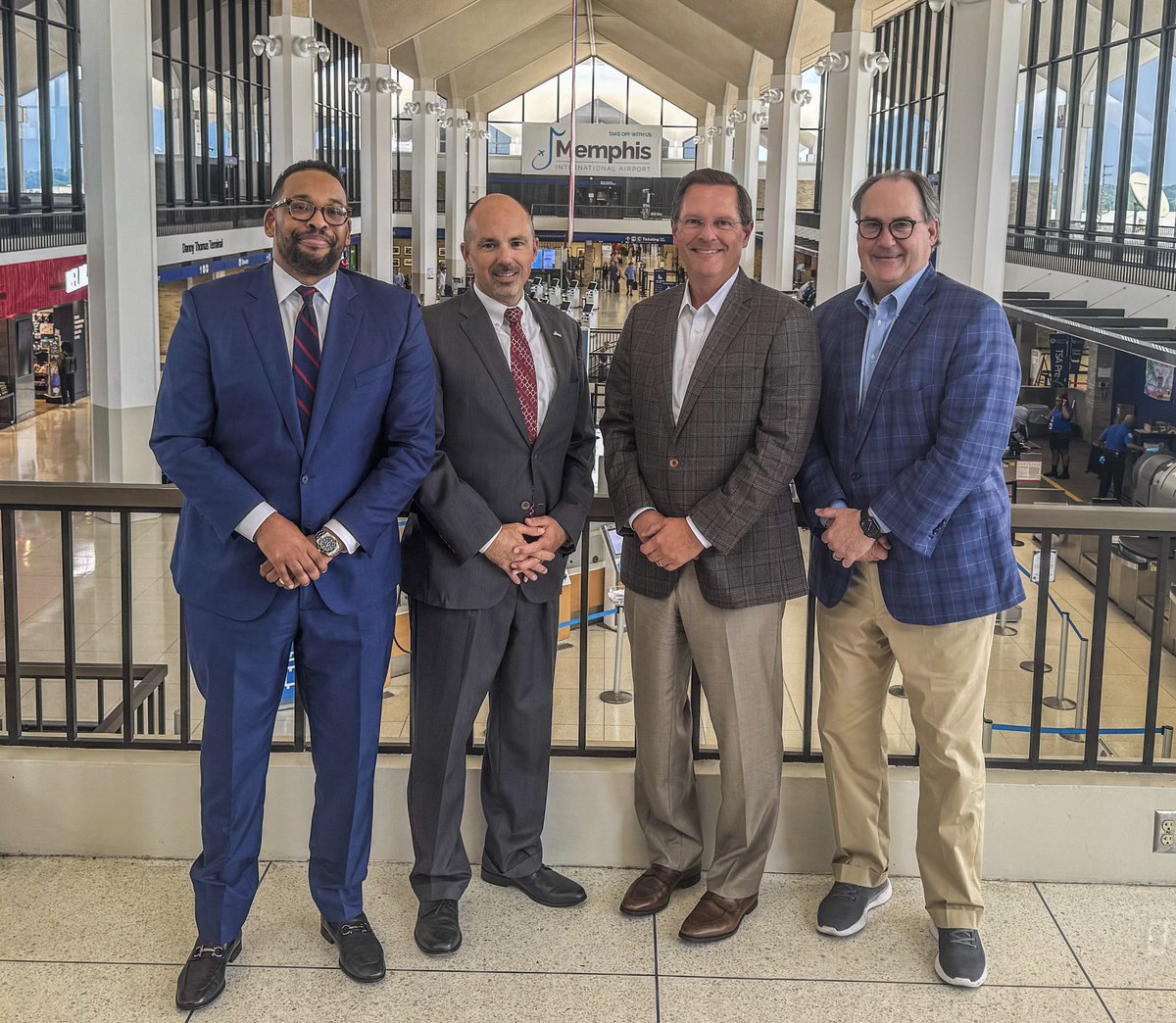 Speaker Cameron Sexton (@csexton25) on Twitter photo Great visit to <a href="/flymemphis/">Memphis International Airport (MEM)</a> with Terry Blue & the Airport Authority to see progress on their renovation. One of the world’s busiest airports - they drive jobs, commerce and are an instrumental partner in our economic success! Great visit to <a href="/flymemphis/">Memphis International Airport (MEM)</a> with Terry Blue & the Airport Authority to see progress on their renovation. One of the world’s busiest airports - they drive jobs, commerce and are an instrumental partner in our economic success!