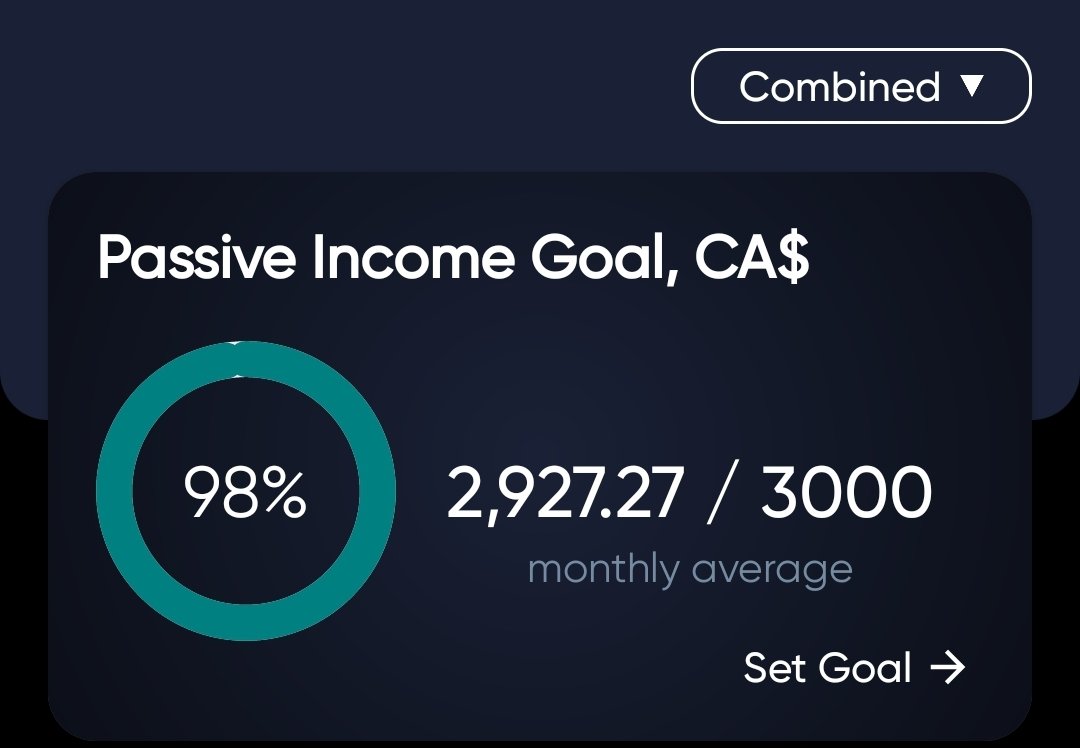 MongaML's tweet image. TIME FOR A NEW GOAL ... 💪💪💪
Compound gods have started working overtime ... 5K here we come 🏃‍♂️🏃‍♀️🏃 #MoneyMindset  #PassiveIncome #Dividend