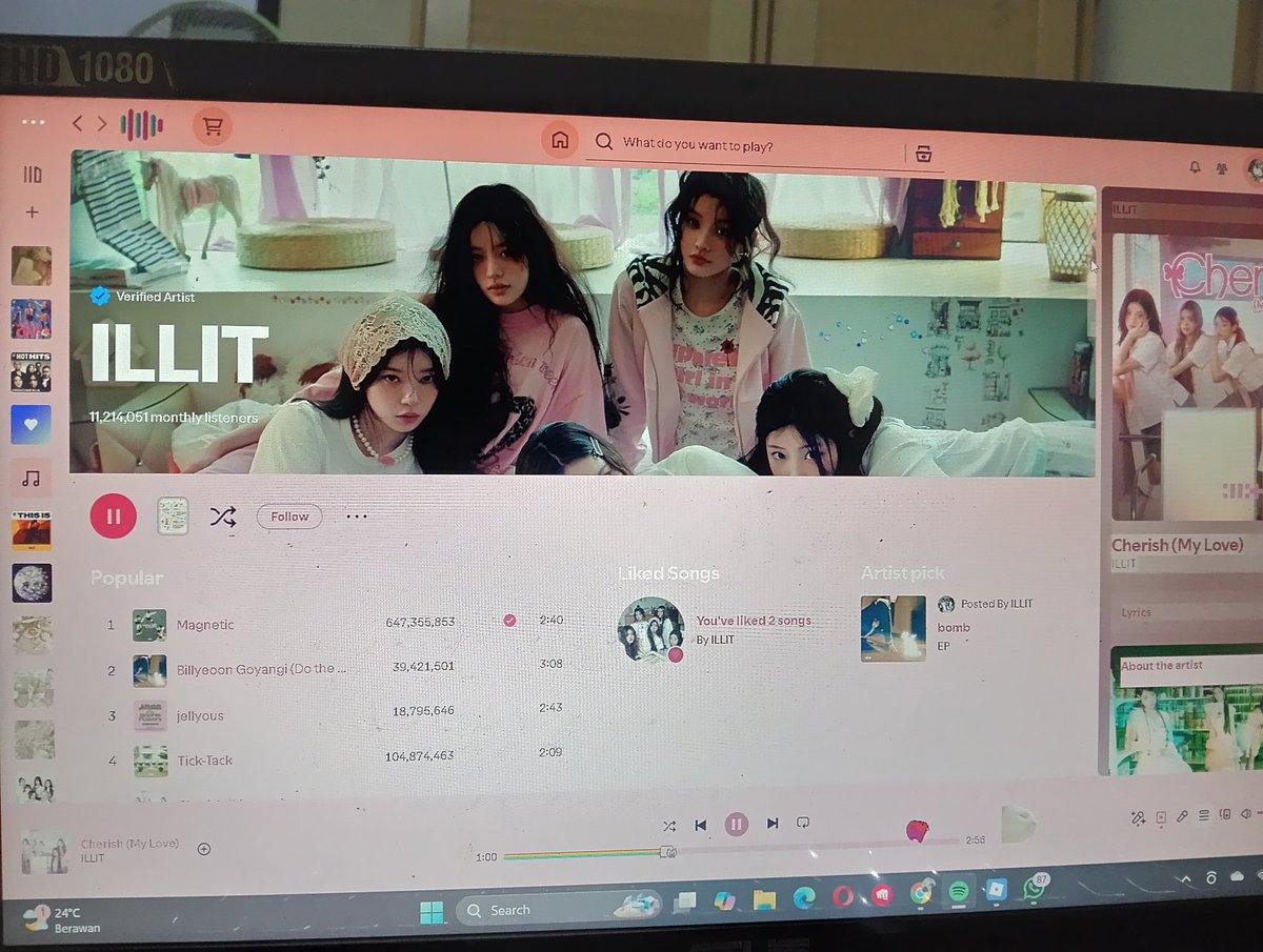 rapcsodi's tweet image. waaaa gemasnyaaa, menyatu pink pink beginiii 💓