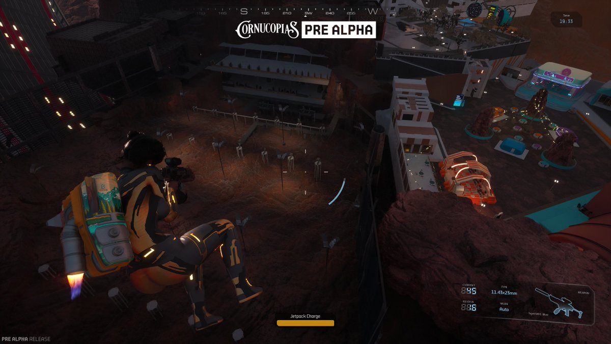 Unorthodox training day. Flying above the range, tagging targets from the back instead of the front. Not regulation, not efficient, but it’s prepping me for whatever the Rifts throw my way. Train for the unexpected...

Quantum anomalies don’t fight fair.
cornucopias.io/get-the-game