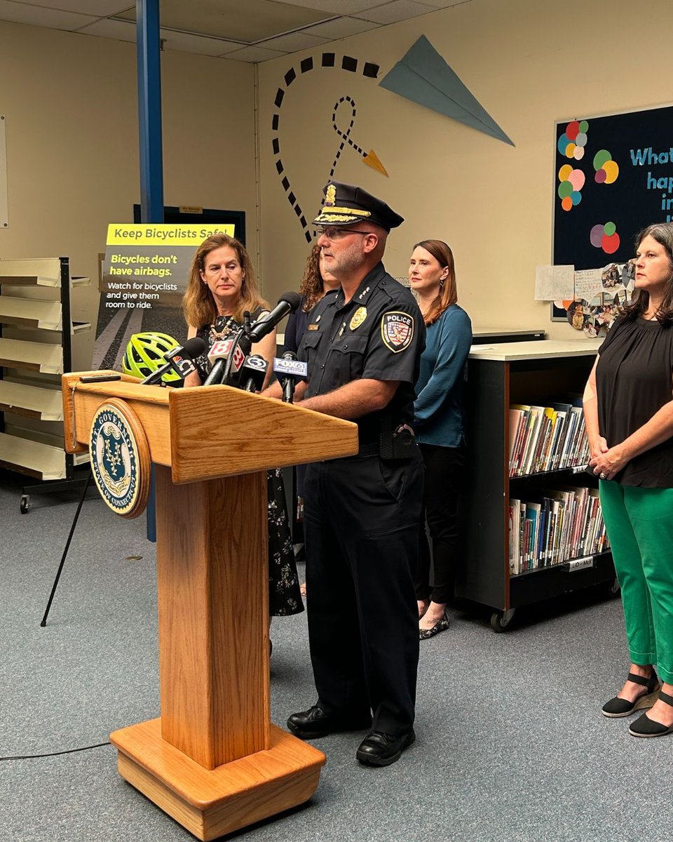 CT Highway Safety (@cthighwaysafety) on Twitter photo Bicycle fatalities in Connecticut have surged. Today in Wethersfield, <a href="/CTDOTOfficial/">Connecticut Department of Transportation</a>, Lt. Gov. Bysiewicz and law enforcement called on everyone to commit to safer habits now. Bicycle fatalities in Connecticut have surged. Today in Wethersfield, <a href="/CTDOTOfficial/">Connecticut Department of Transportation</a>, Lt. Gov. Bysiewicz and law enforcement called on everyone to commit to safer habits now.