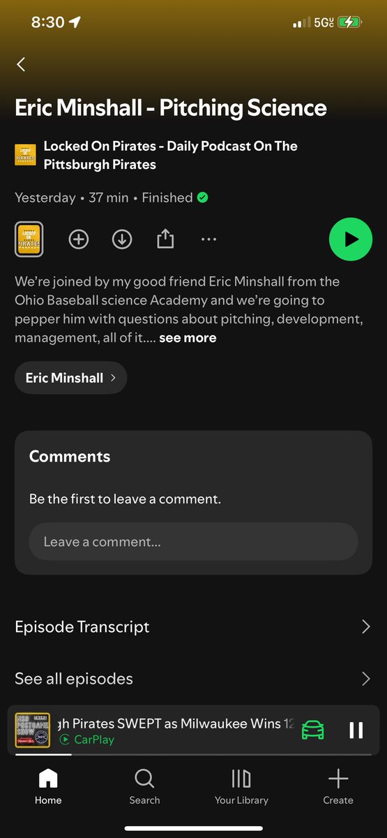 Jason O’Neill (@realjasononeill) on Twitter photo Just finished the <a href="/LockedOnPirates/">Locked On Pirates</a> podcast with <a href="/garymo2007/">Gary Morgan</a> and Eric Minshall!
Fantastic!
I need more of this in depth pitching talk!
Loved it Just finished the <a href="/LockedOnPirates/">Locked On Pirates</a> podcast with <a href="/garymo2007/">Gary Morgan</a> and Eric Minshall!
Fantastic!
I need more of this in depth pitching talk!
Loved it