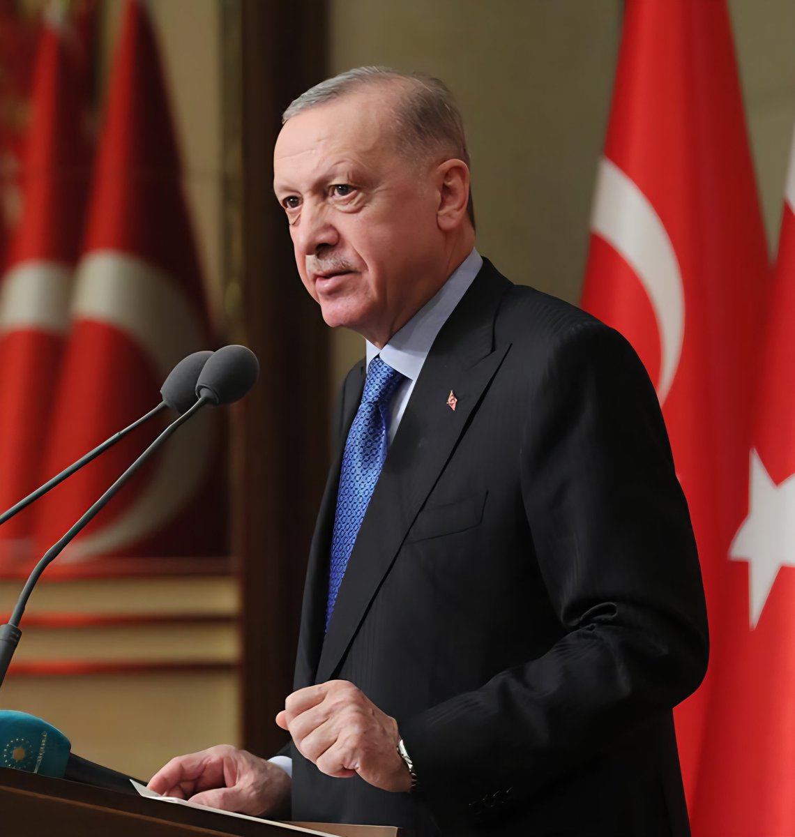 Erdoğan: “24 yıldır buradayız, inşallah daha yıllarca burada olacağız.”
