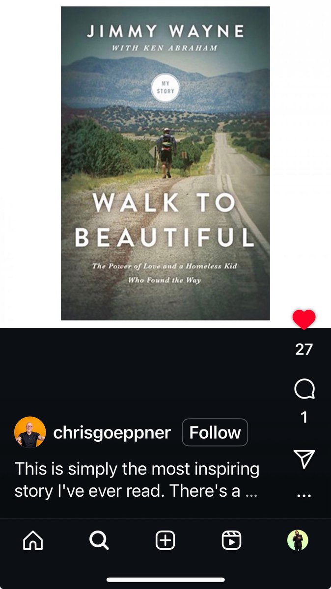 JimmyWayne's tweet photo. Three Time New York Times Best-Seller #WalkToBeautiful

#Softback: https://t.co/wESqiegqrG

#Kindle: https://t.co/zGAGOzgLjf

#Hardback: https://t.co/8el4cye0lZ

#Audiobook: https://t.co/gqW2kK0NqM https://t.co/7AxhWhG9sn