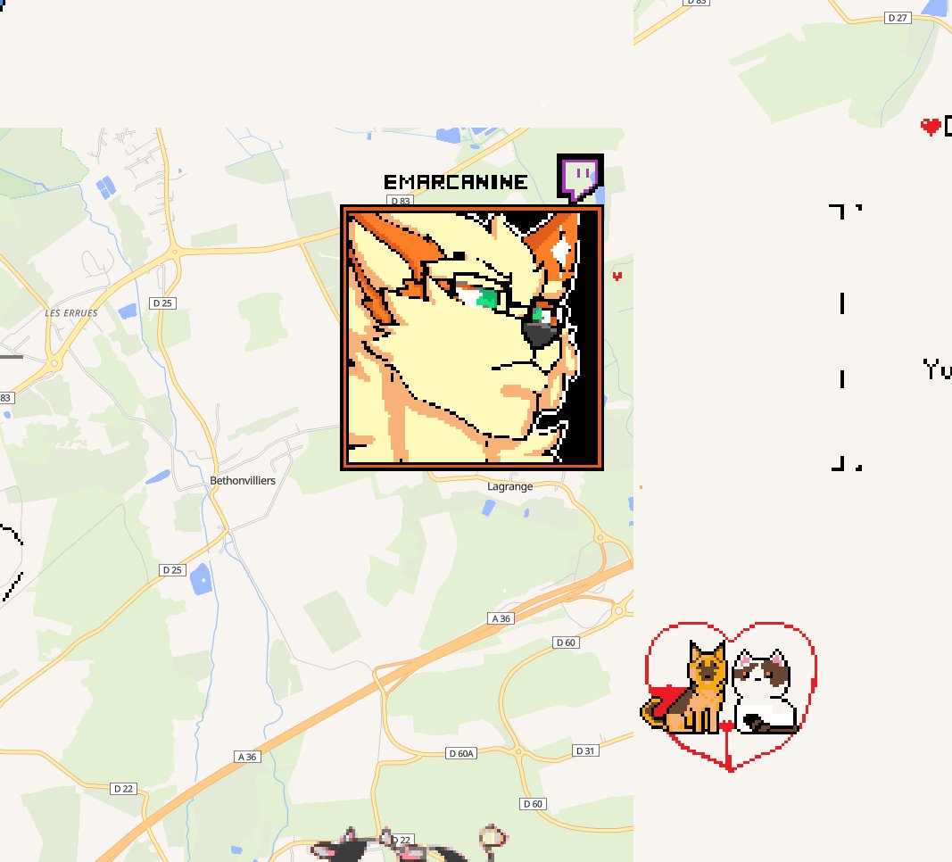 Il est tout beau ! vous voulez nous aider encore , on va refaire plein de truc a coté !