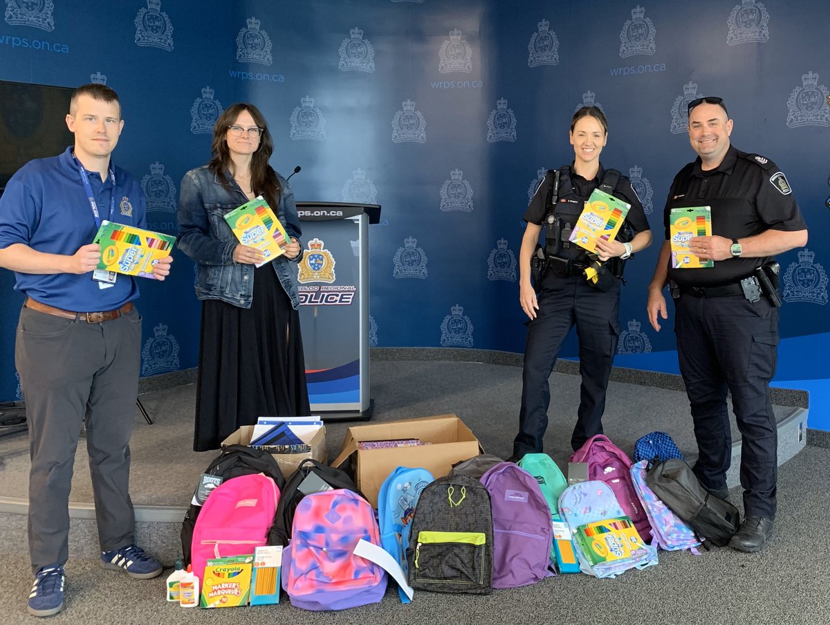 WRPSToday's tweet image. Thank you to our Operational Support team for donating backpacks and school supplies to our #BackpackChallenge! 

Your kindness and teamwork will help students in the community start the school year off in style!  🎒 💙