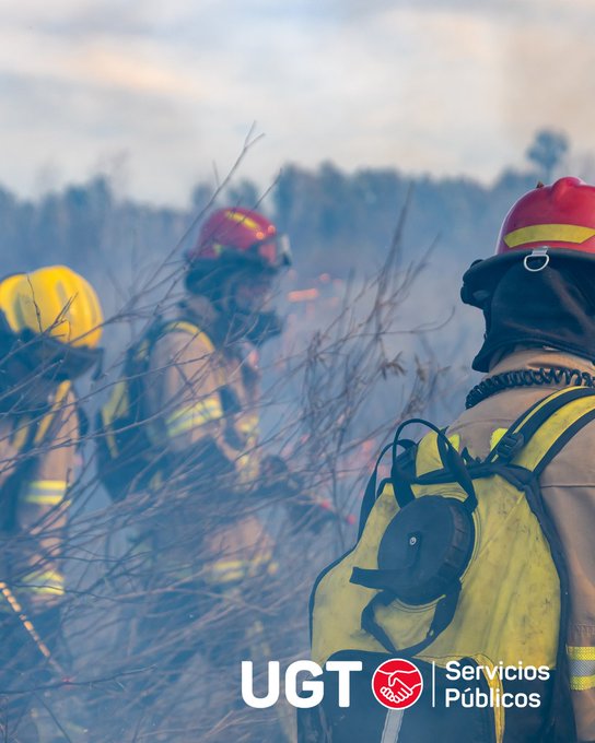 UGT_SP's tweet photo. UGT iniciará los procesos jurídicos oportunos por la vulneración de #derechos de las y los trabajadores de los distintos operativos de Prevención, Detección y Extinción de #IncendiosForestales y de la Atención a la Contingencias en el Medio Natural y Rural.  https://t.co/DfyjkzAWZb