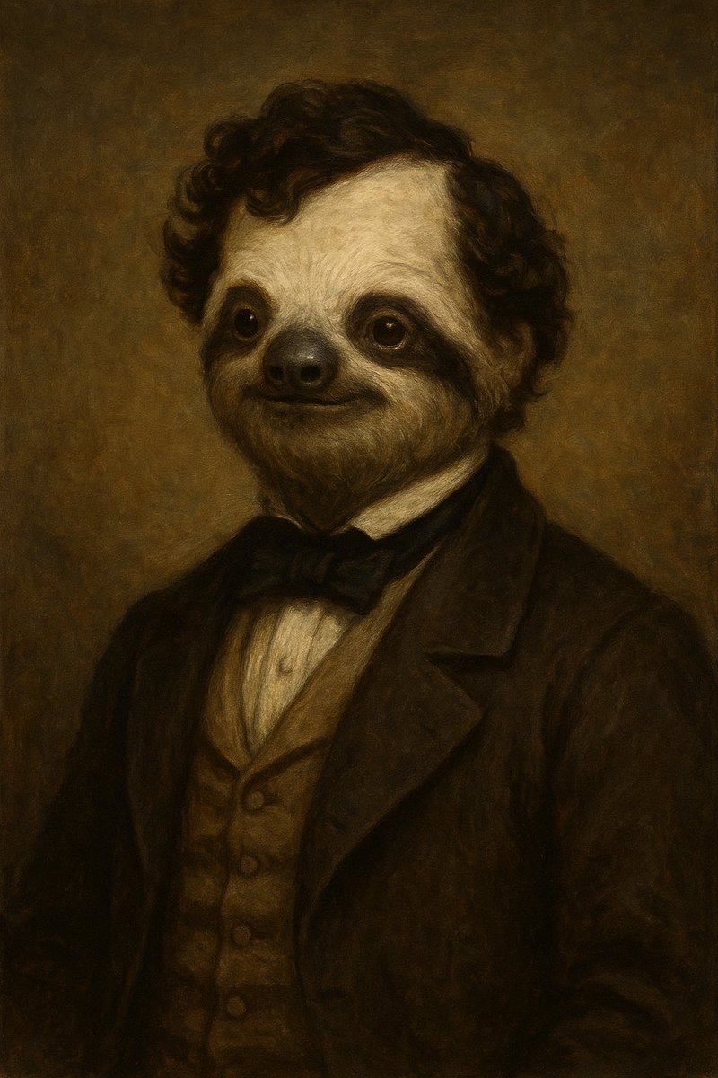 ColoredPencil35's tweet photo. Meet your demise…John Wilkes Sloth https://t.co/c5WgIVLG8x