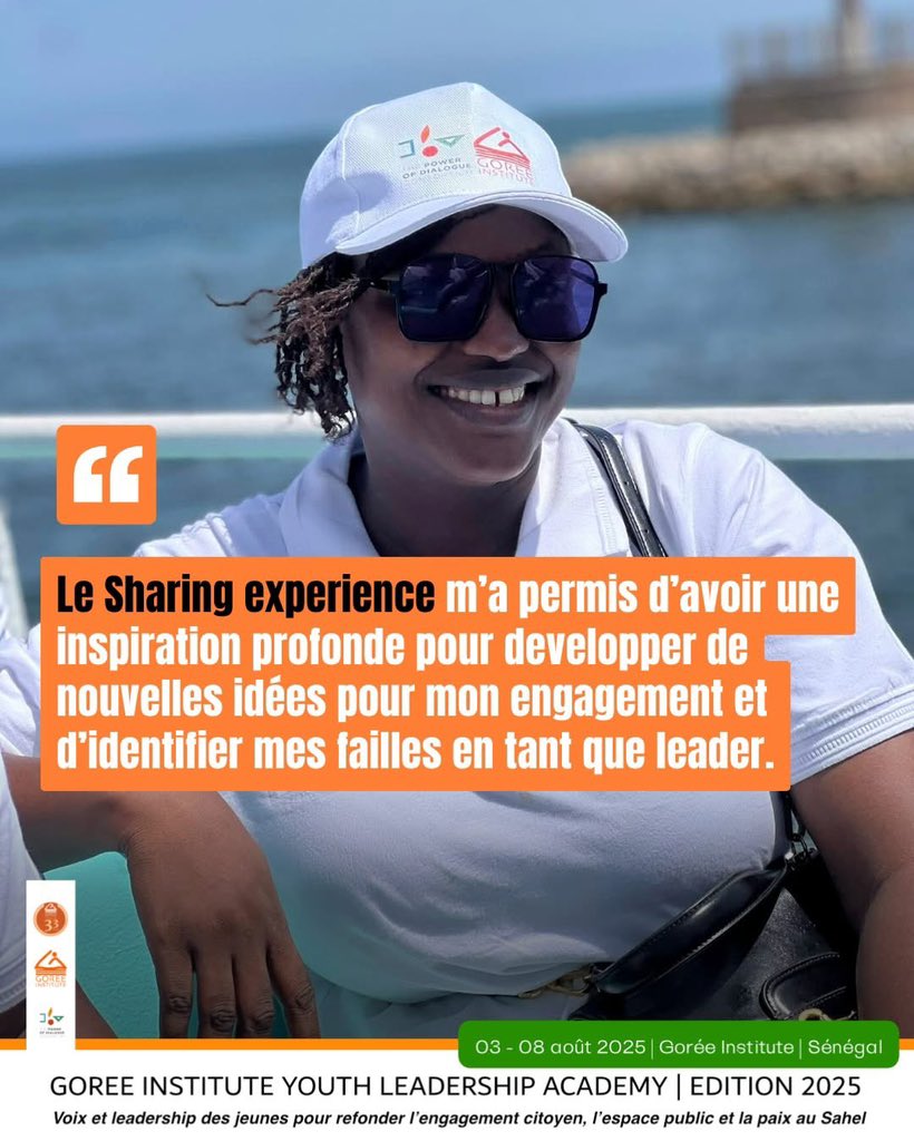 💬 "Le sharing experience m'a permis d'avoir une inspiration profonde pour développer de nouvelles idées pour mon engagement et d'identifier mes failles en tant que leader" Sakinatou Walet Mohamed
#GYLA2025 #powerofdialogue #sharingexperience