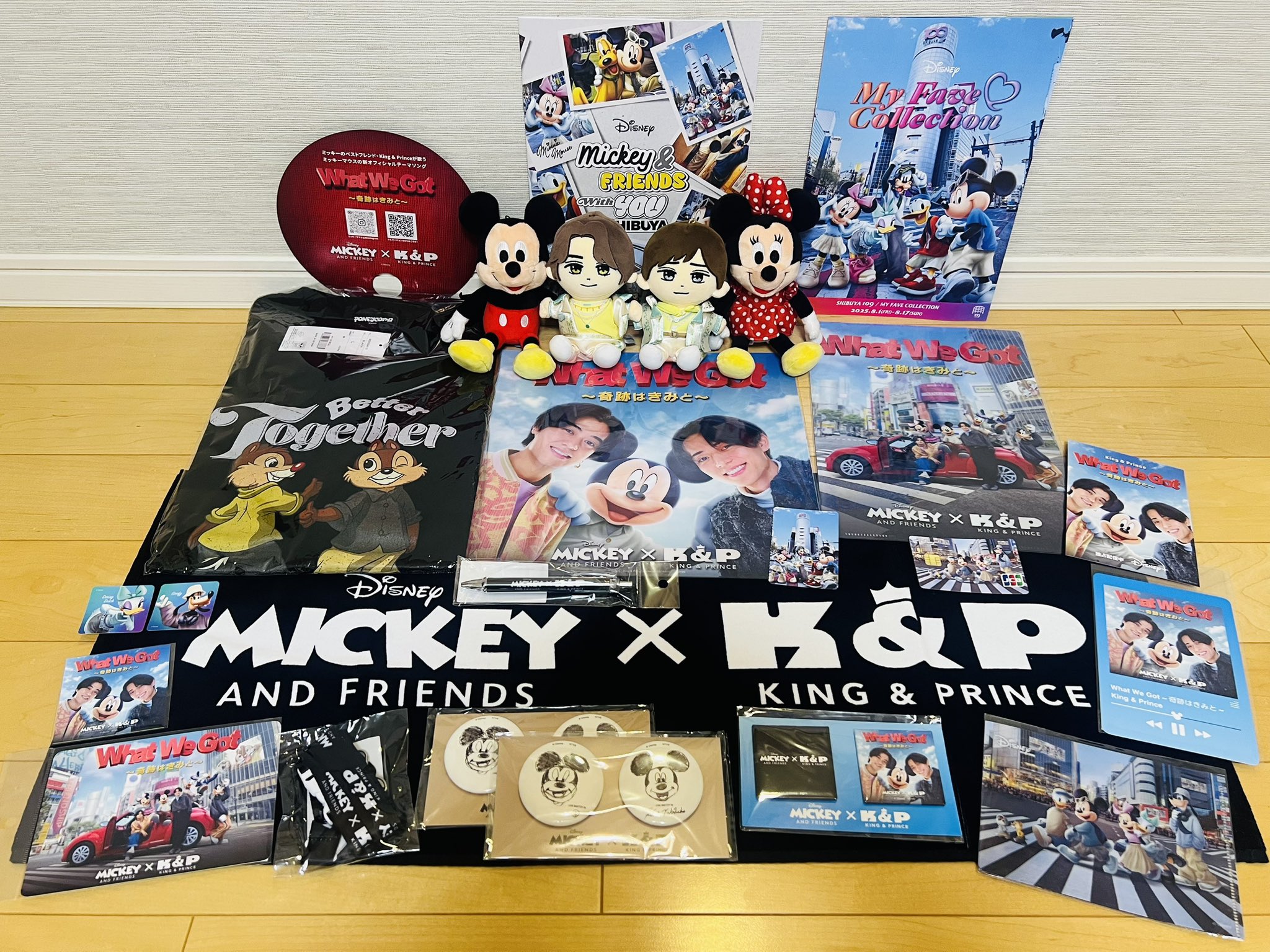 ミッキー キンプリ ポップアップ限定セット ミッキーとキンプリ