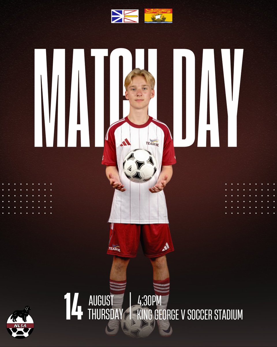 ATLANTIC DERBY DAY! 🌊
The battle is on this evening at 4:30 PM as we face off against New Brunswick in a crucial qualification match!
📍 King George V Soccer Stadium
📅 August 14th
🕟 4:30PM
Let’s fill the stands, bring the noise, and show what home field advantage really means!