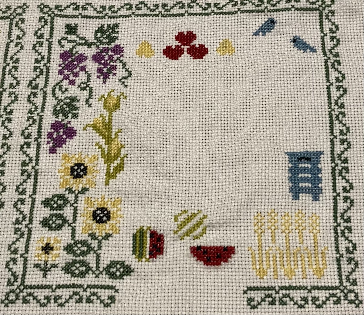 2025owlforest embroidery SAL
TWELVE MONTHS
8.August            5日目

 #of_twelve_months_SAL
#クロスステッチ