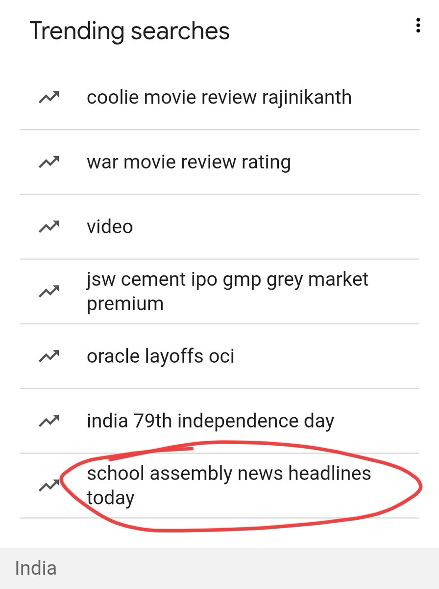 taktoker's tweet photo. when I was in 6th or 7th class, we were allowed to use headlines from english newspapers only to speak in school assembly. I would wait for newspaper to arrive before school bus just so that I can get the news to read in assembly https://t.co/ib6vKAcKTR