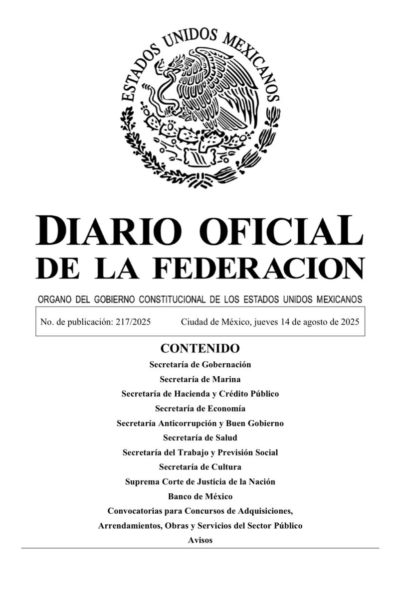 Orden Jurídico Nacional tweet media