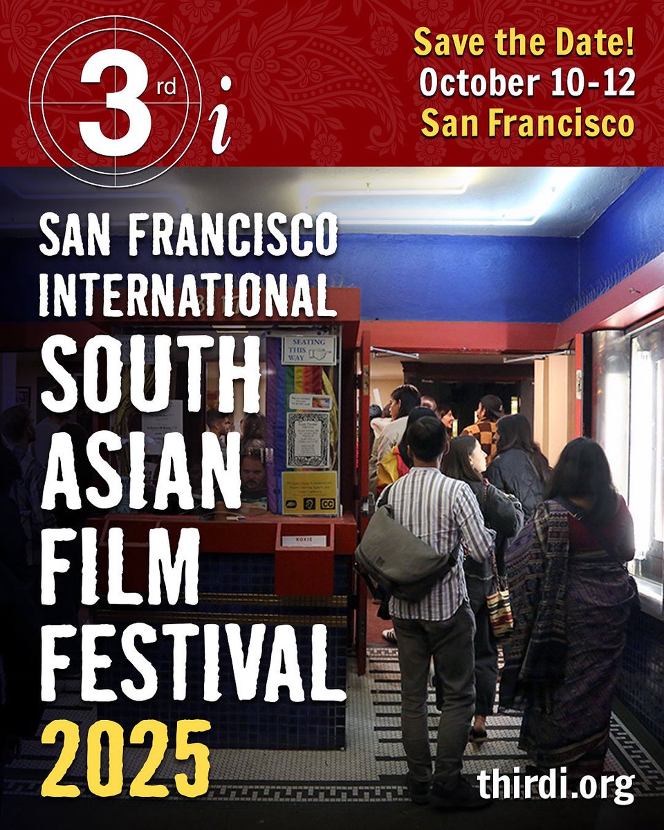 3rdifilms's tweet photo. You won't want to miss this! 3rd i looks forward to presenting the 23rd Annual Festival October 10-12 @roxietheater in San Francisco. Filmmaker guests will join us each day to celebrate 23 years of community and diversity! https://t.co/wmW7sPEqDu